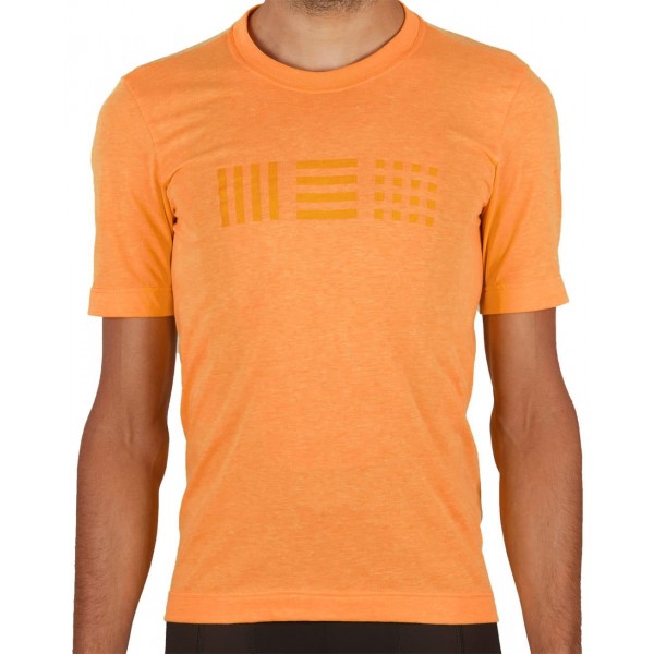 GIARA TEE Radtrikot kurzarm gelb