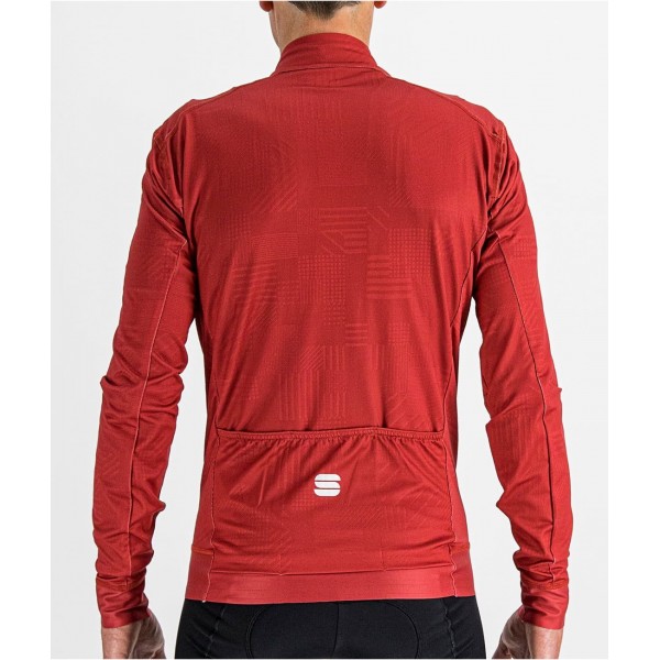 LOOM THERMAL JERSEY Radtrikot langarm rot LOOM THERMAL JERSEY Radtrikot langarm rot