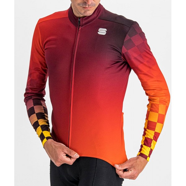 ROCKET THERMAL JERSEY Radtrikot langarm rot ROCKET THERMAL JERSEY Radtrikot langarm rot