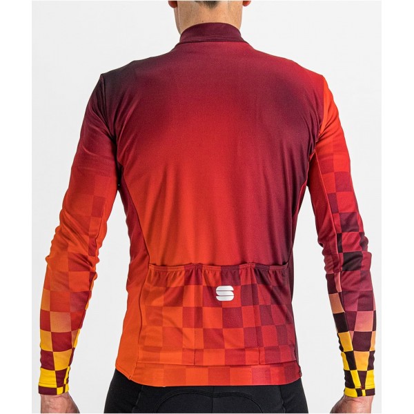 ROCKET THERMAL JERSEY Radtrikot langarm rot ROCKET THERMAL JERSEY Radtrikot langarm rot