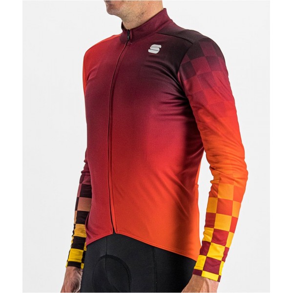 ROCKET THERMAL JERSEY Radtrikot langarm rot ROCKET THERMAL JERSEY Radtrikot langarm rot