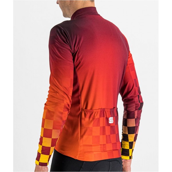 ROCKET THERMAL JERSEY Radtrikot langarm rot ROCKET THERMAL JERSEY Radtrikot langarm rot