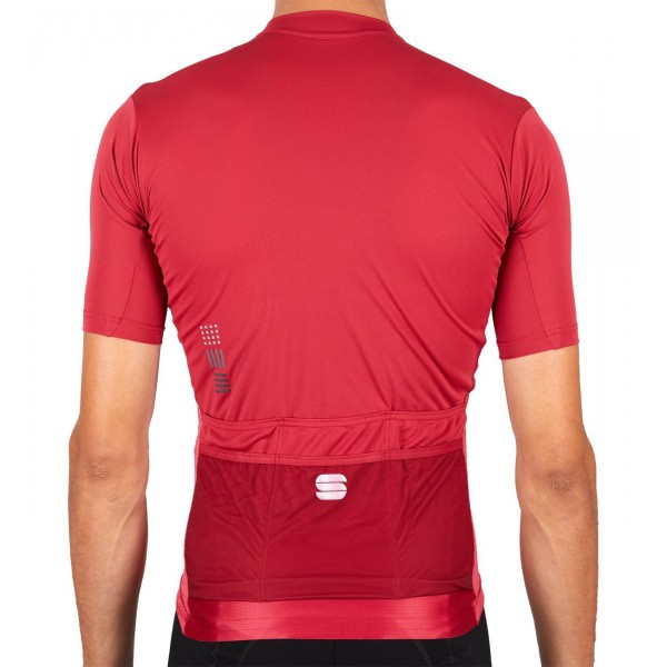 SUPERGIARA Radtrikot kurzarm rot