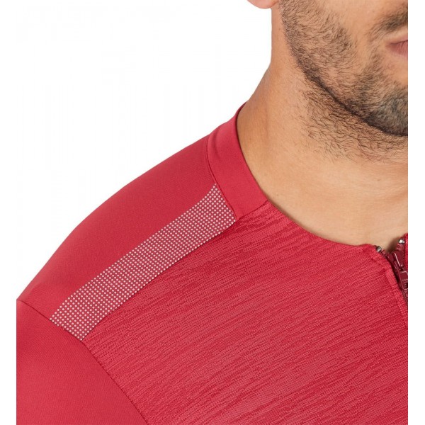 SUPERGIARA Radtrikot kurzarm rot