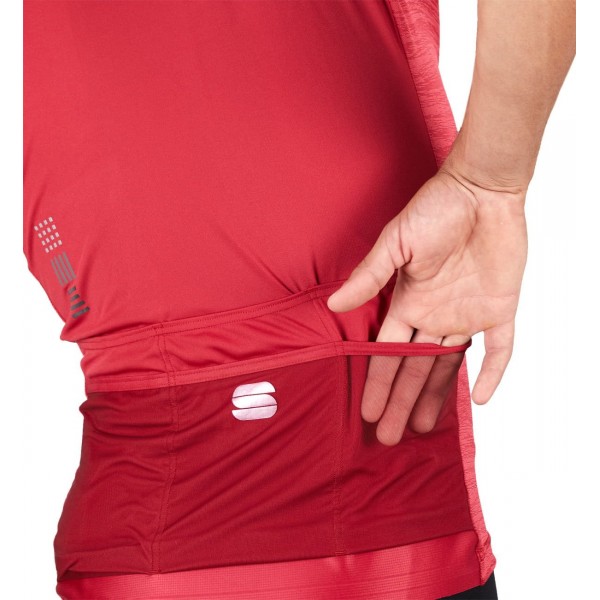 SUPERGIARA Radtrikot kurzarm rot