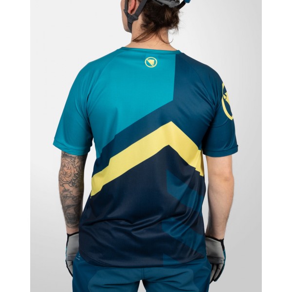 Singletrack Print Tee LTD Radtrikot kurzarm MTB/Freeride blau Singletrack Print Tee LTD Radtrikot kurzarm MTB/Freeride blau