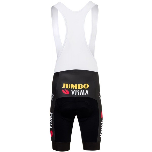 TEAM JUMBO-VISMA 2020 Trägerhose kurz-Radsport-Profi-Team TEAM JUMBO-VISMA 2020 Trägerhose kurz-Radsport-Profi-Team
