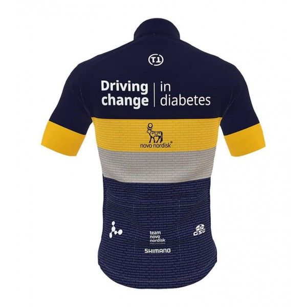 Team Novo Nordisk 2022 Radtrikot kurzarm-Radsport-Profi-Team Team Novo Nordisk 2022 Radtrikot kurzarm-Radsport-Profi-Team