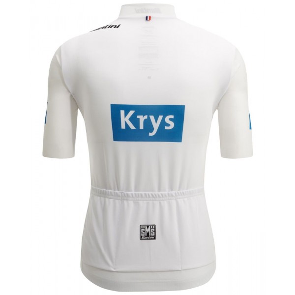 Tour de France 2022 weißes Trikot (maillot blanc, bester Jungprofi) Radtrikot kurzarm Tour de France 2022 weißes Trikot (maillot blanc, bester Jungprofi) Radtrikot kurzarm