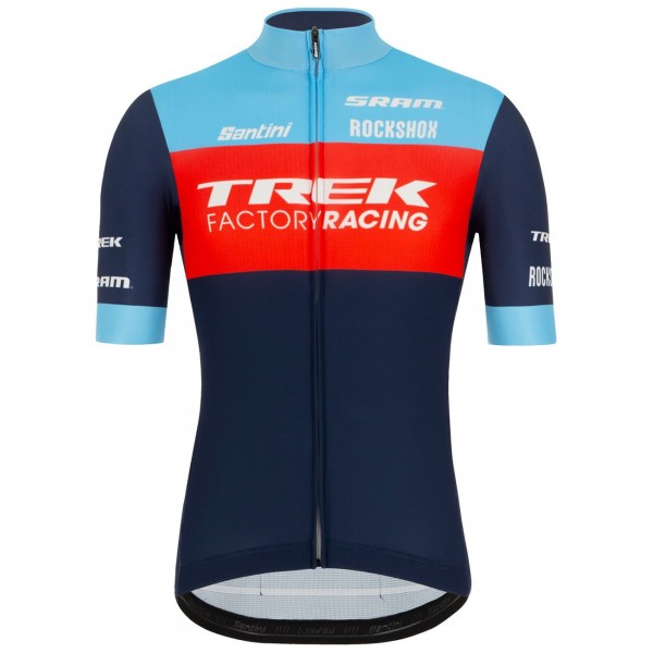 Trek Factory Racing XC 2022 Radtrikot kurzarm (langer Reißverschluss)-Radsport-Profi-Team Trek Factory Racing XC 2022 Radtrikot kurzarm (langer Reißverschluss)-Radsport-Profi-Team