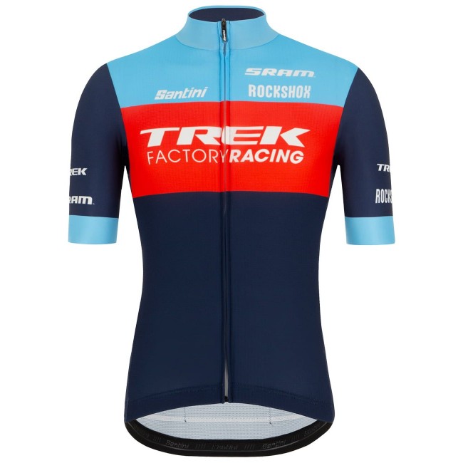 Trek Factory Racing XC 2022 Radtrikot kurzarm (langer Reißverschluss)-Radsport-Profi-Team Trek Factory Racing XC 2022 Radtrikot kurzarm (langer Reißverschluss)-Radsport-Profi-Team
