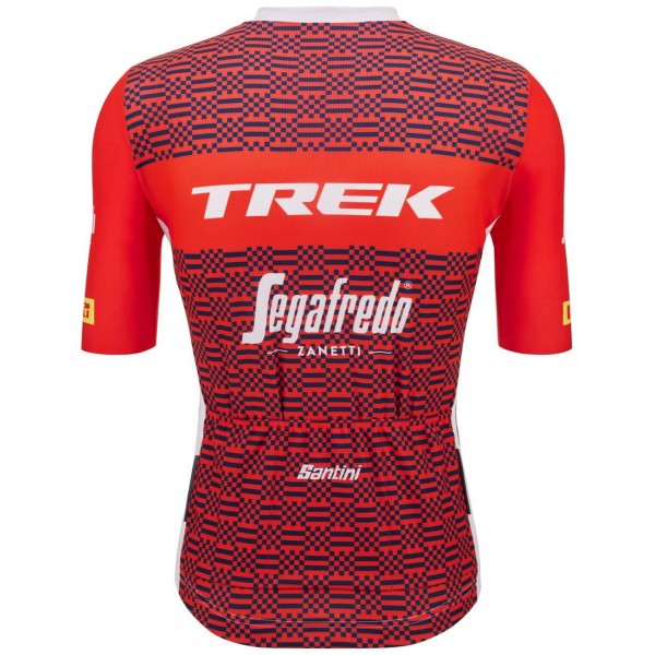 TREK-SEGAFREDO 2023 Set (Radtrikot+Trägerhose)-Radsport-Profi-Team