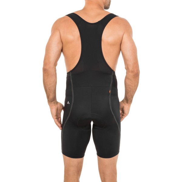 Men ACTIVE BIB PANTS Trägerhose kurz schwarz (black uni) Men ACTIVE BIB PANTS Trägerhose kurz schwarz (black uni)
