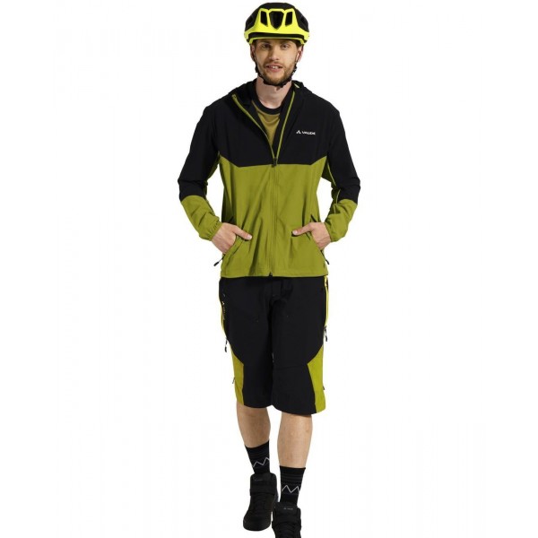 MEN MOAB JACKET IV Softshell Fahrradjacke grün/schwarz MEN MOAB JACKET IV Softshell Fahrradjacke grün/schwarz