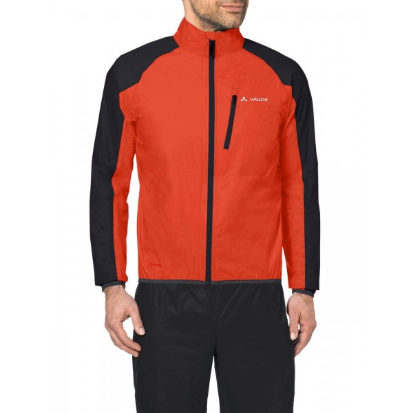 DROP JACKET III Fahrrad Regenjacke orange-rot/schwarz DROP JACKET III Fahrrad Regenjacke orange-rot/schwarz
