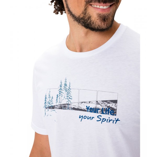 Men SPIRIT T-Shirt weiß