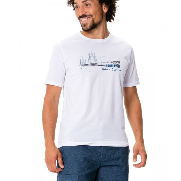Men SPIRIT T-Shirt weiß