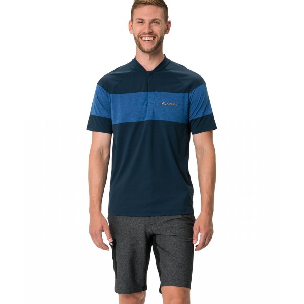 Men TREMALZO IV Radtrikot kurzarm petrol blau (dark sea)