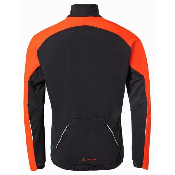 POSTA SOFTSHELL JACKET Fahrradjacke orange/schwarz