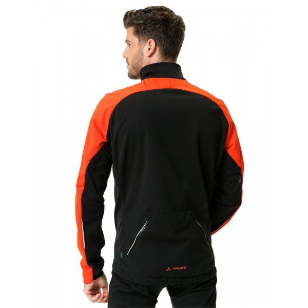 POSTA SOFTSHELL JACKET Fahrradjacke orange/schwarz