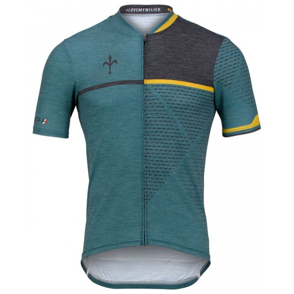 BRAVE Radtrikot kurzarm grün