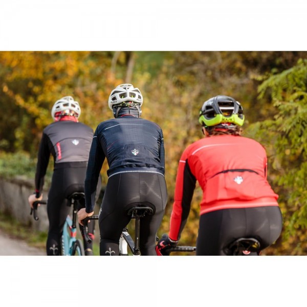 CAIVO Radtrikot langarm dunkelblau CAIVO Radtrikot langarm dunkelblau