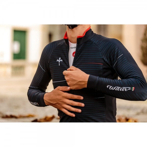 CAIVO Radtrikot langarm dunkelblau CAIVO Radtrikot langarm dunkelblau