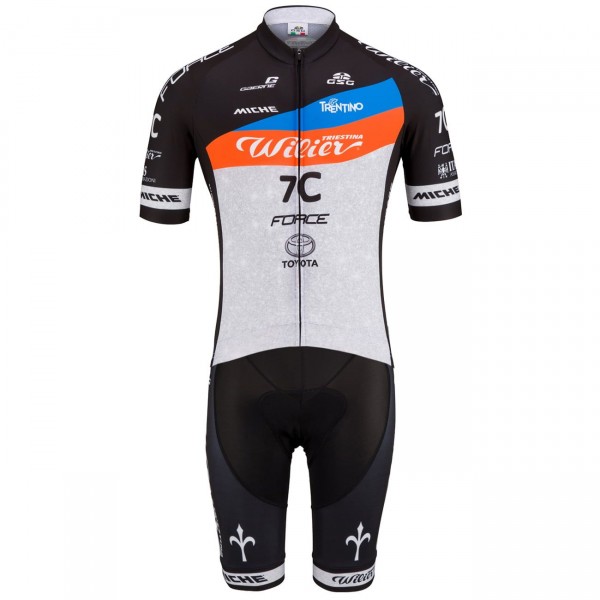 Wilier Force 7C MTB Team 2021 Radtrikot kurzarm (langer Reißverschluss)-Radsport-Team Wilier Force 7C MTB Team 2021 Radtrikot kurzarm (langer Reißverschluss)-Radsport-Team