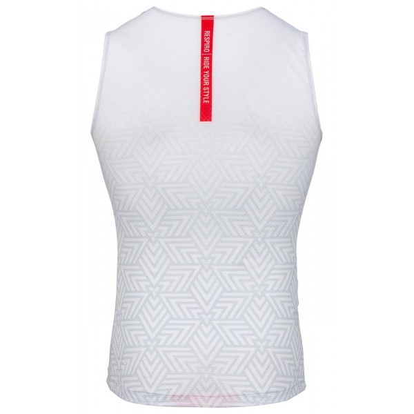 RESPIRO Funktionsunterhemd ärmellos weiß