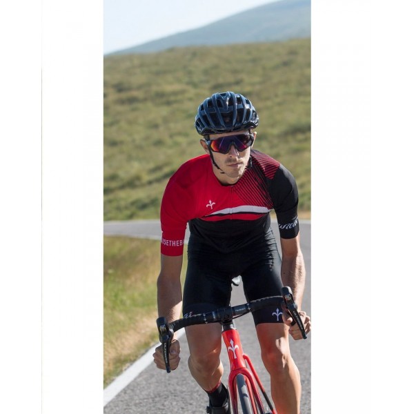 RIGO Radtrikot kurzarm rot/schwarz RIGO Radtrikot kurzarm rot/schwarz