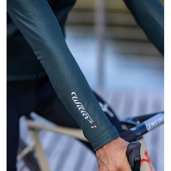 SPARTAN Windschutz Radtrikot langarm grün