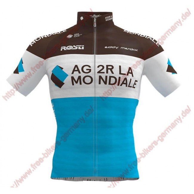 Profiteams AG2R LA MONDIALE 2019 Trikot Kurzarm Outlet Radtrikot Kaufen Profiteams AG2R LA MONDIALE 2019 Trikot Kurzarm Outlet Radtrikot Kaufen
