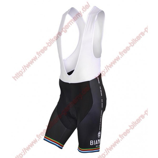 Profiteams BIANCHI MILANO New Pride black Trägerhosen Set Radtrikot Kaufen
