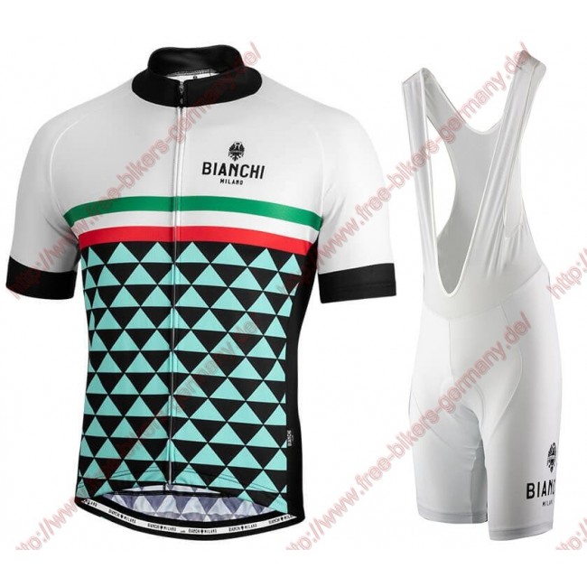 Profiteams BIANCHI MILANO Codigoro white Radbekleidung Satz Trikot Kurzarm+Trägerhosen Se Radtrikot Kaufen Profiteams BIANCHI MILANO Codigoro white Radbekleidung Satz Trikot Kurzarm+Trägerhosen Se Radtrikot Kaufen