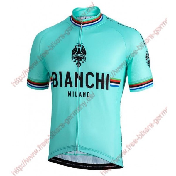 Profiteams BIANCHI MILANO New Pride Trikot Kurzarm Outlet Radtrikot Kaufen