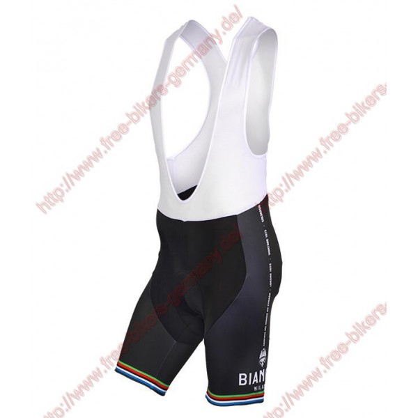 Profiteams BIANCHI MILANO New Pride white Trägerhosen Set Radtrikot Kaufen