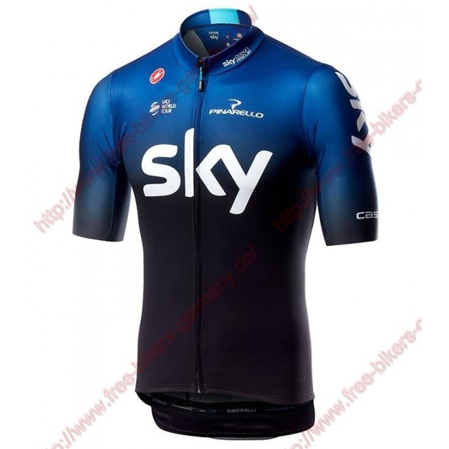 Profiteams TEAM SKY 2019 Trikot Kurzarm Outlet Radtrikot Kaufen Profiteams TEAM SKY 2019 Trikot Kurzarm Outlet Radtrikot Kaufen