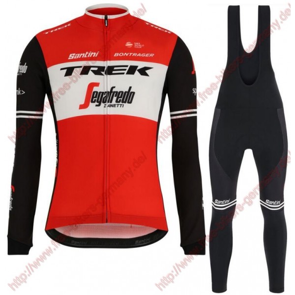 Profiteams Trek Segafredo 2019 rot Radsport Fahrradbekleidung Trikot Langarm+Lang Tr Radtrikot Kaufen
