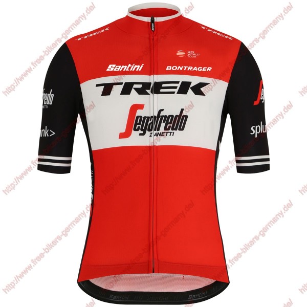 Profiteams Trek Segafredo 2019 rot Trikot Kurzarm Outlet Radtrikot Kaufen