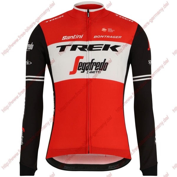 Profiteams Trek Segafredo 2019 rot Radsport Trikot Langarm Radtrikot Kaufen