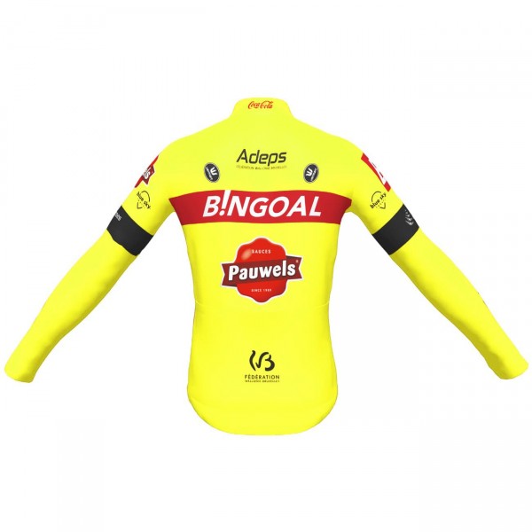 Bingoal Pauwels Sauces WB 2022 Radtrikot langarm-Radsport-Profi-Team Radtrikot Kaufen