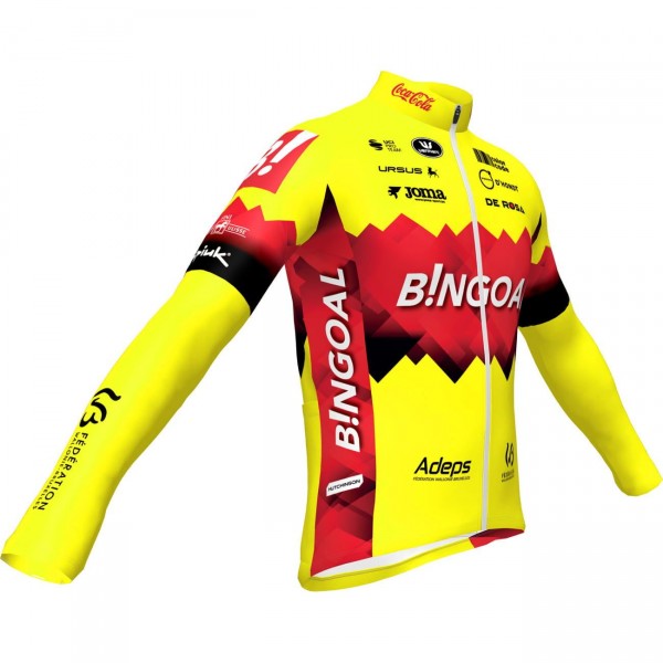 Bingoal WB 2023 Radtrikot langarm-Radsport-Profi-Team Radtrikot Kaufen