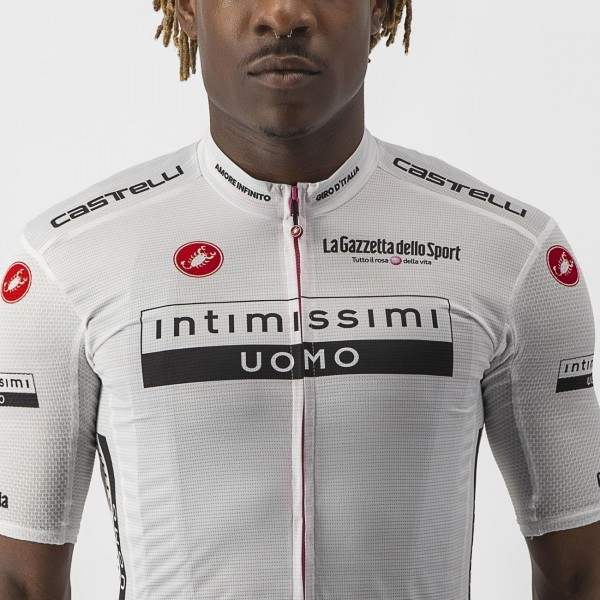 Giro d'Italia 2022 MAGLIA BIANCO(weiß) Radtrikot kurzarm Radtrikot Kaufen