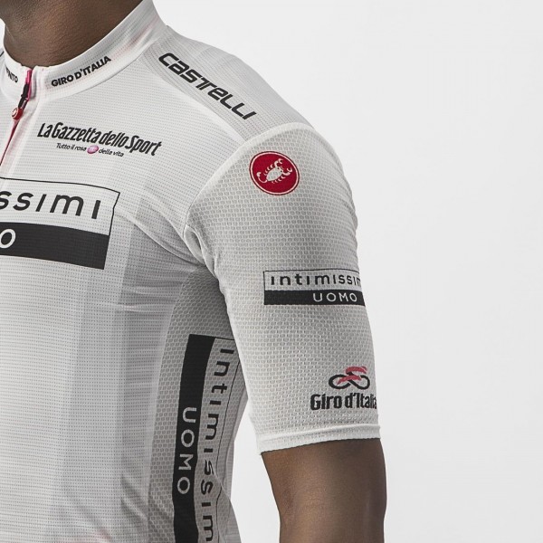 Giro d'Italia 2022 MAGLIA BIANCO(weiß) Radtrikot kurzarm Radtrikot Kaufen