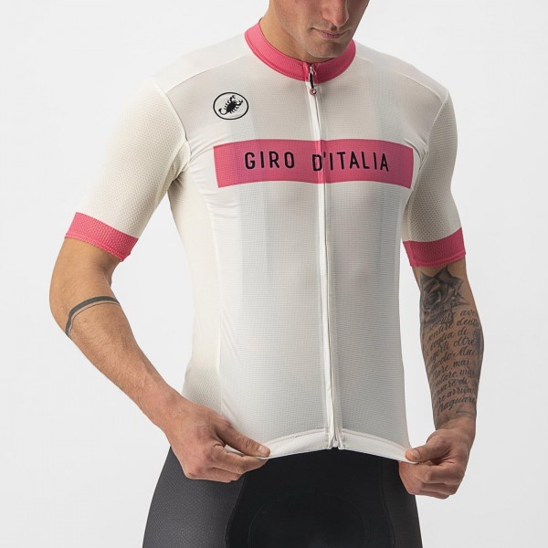 Giro d'Italia 2023 FUORI-MAGLIA BIANCO Radtrikot kurzarm Radtrikot Kaufen