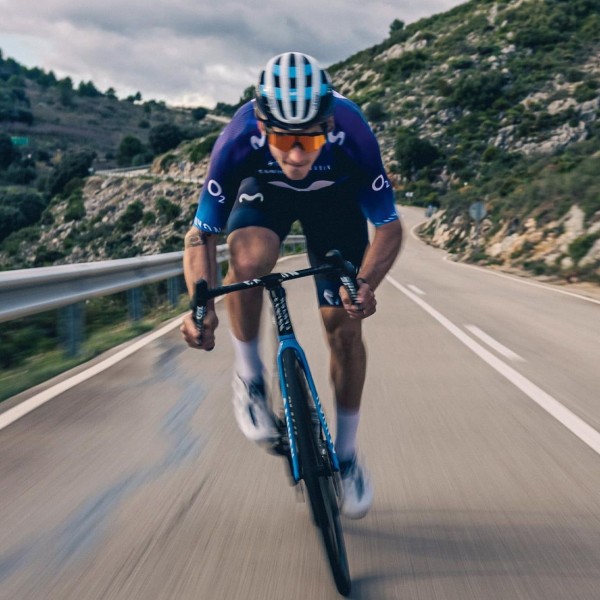 MOVISTAR 2023 Trägerhose-Radsport-Profi-Team Radtrikot Kaufen