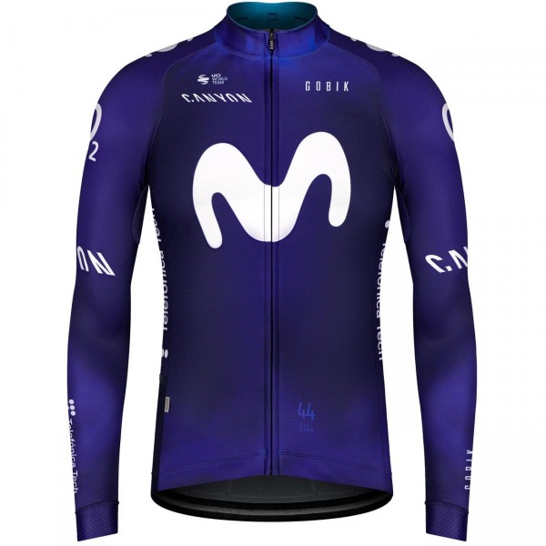 MOVISTAR 2023 Radtrikot langarm-Radsport-Profi-Team Radtrikot Kaufen MOVISTAR 2023 Radtrikot langarm-Radsport-Profi-Team Radtrikot Kaufen