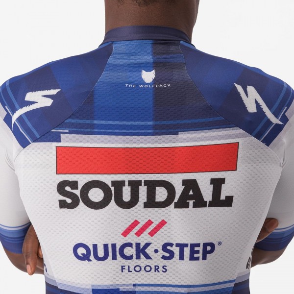 Soudal Quick-Step 2023 Aero Race 6.1 Radtrikot kurzarm-Radsport-Profi-Team Radtrikot Kaufen Soudal Quick-Step 2023 Aero Race 6.1 Radtrikot kurzarm-Radsport-Profi-Team Radtrikot Kaufen