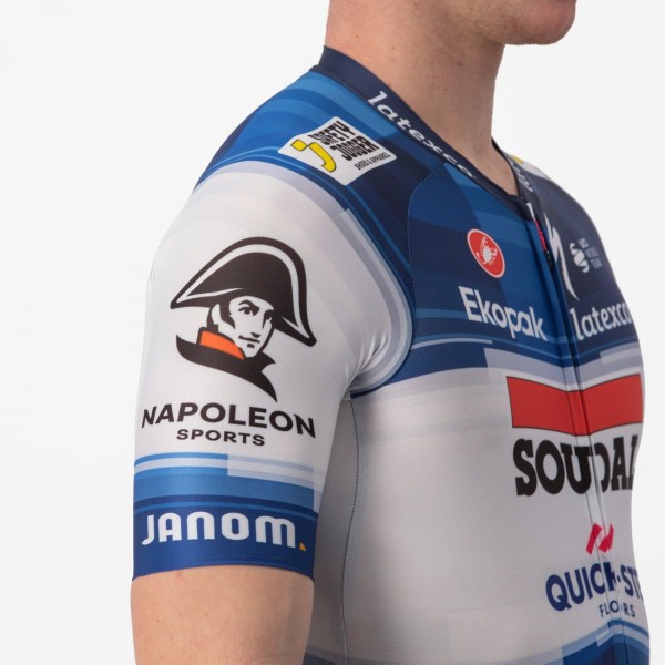 Soudal Quick-Step 2023 SANREMO RC SPEED Zeitfahranzug-Radsport-Profi-Team Radtrikot Kaufen Soudal Quick-Step 2023 SANREMO RC SPEED Zeitfahranzug-Radsport-Profi-Team Radtrikot Kaufen