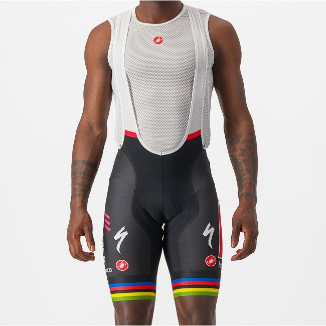 Soudal Quick-Step Straßenrad Weltmeister 2023 Competizione Trägerhose kurz-Radsport-Profi-Team Radtrikot Kaufen Soudal Quick-Step Straßenrad Weltmeister 2023 Competizione Trägerhose kurz-Radsport-Profi-Team Radtrikot Kaufen